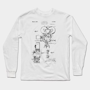 Film Camera Patent Prints 1937 Long Sleeve T-Shirt